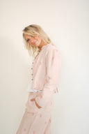 Leinenhose Otto – Rosé