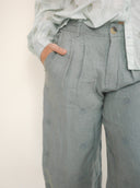 Leinenhose Otto – Salbei