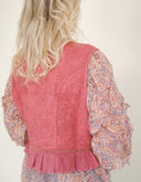 Weste Mia – Punk Pink Gequiltet
