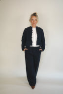 Leinenhose Otto – Nachtblau