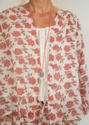 Bluse Lennox – Blumig