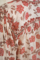 Bluse Lennox – Blumig