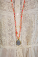 Buddha Peace Kette – Rosa Pink