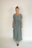 Agnes Kleid – Moss