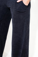 Jolly Marleen Feincord Hose: Fine needle black