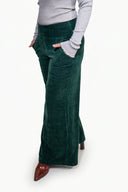 Jolly Marleen Feincord Hose: Green grape taste