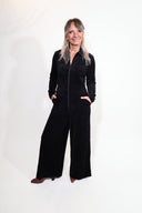 Jumpsuit Jolly Molly: Fine needle black