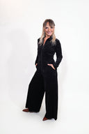 Jumpsuit Jolly Molly: Fine needle black