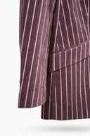 Blazer Whitney: Needle Stripe Velvet