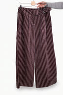 Bundfaltenhose Winny: Needle Stripe Velvet