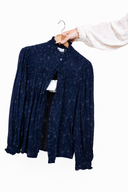 Maison Hotel Bluse Olympia - blau
