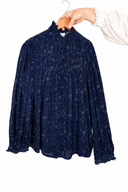 Maison Hotel Bluse Olympia - blau