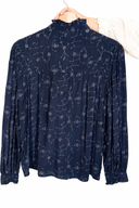 Maison Hotel Bluse Olympia - blau